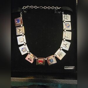 NIB Sterling Pennant Necklace 18"